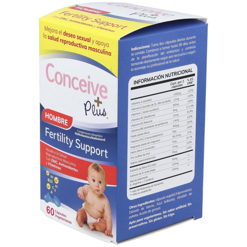 Conceive Plus Apoyo A La Fertilidad Masculina 60Caps