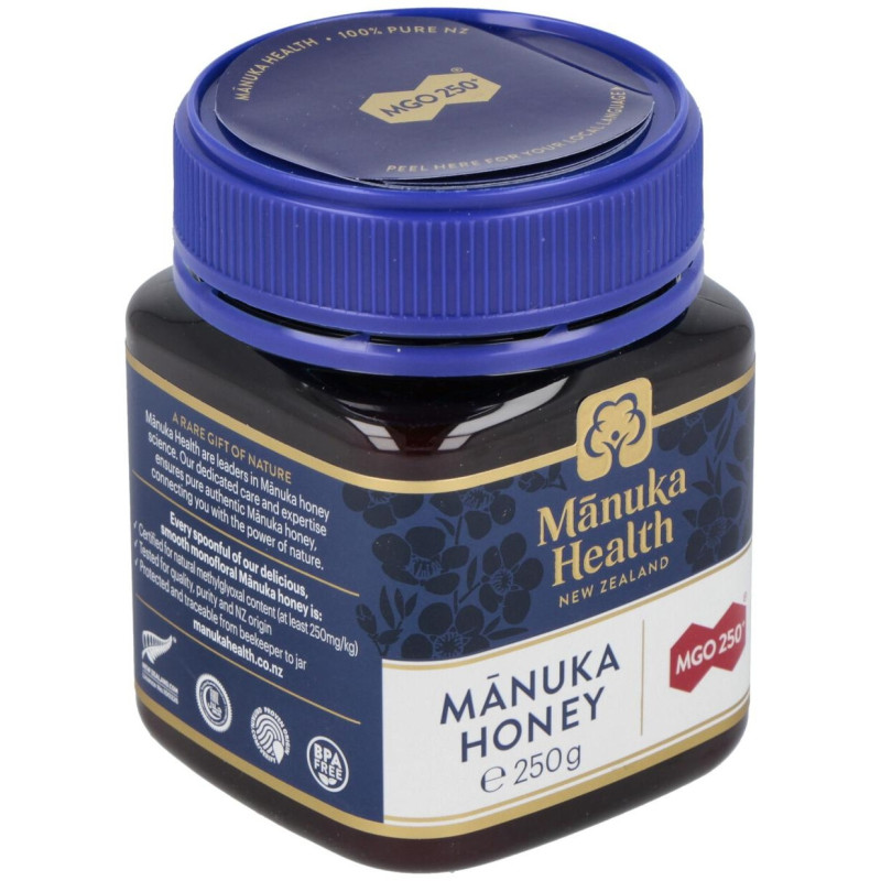 Manuka Miel de Manuka Mgo 250+ 250g - Manuka Heatlh