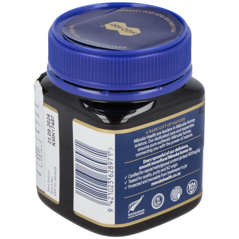 Manuka Health Miel de Manuka Mgo 400+ 250g - Manuka Heatlh