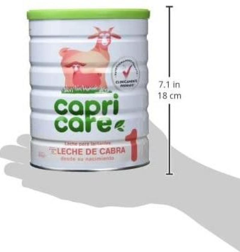 Capricare 1 Preparado Lactantes - Leche de Cabra (1 Envase 800 g) - Bebeinnova