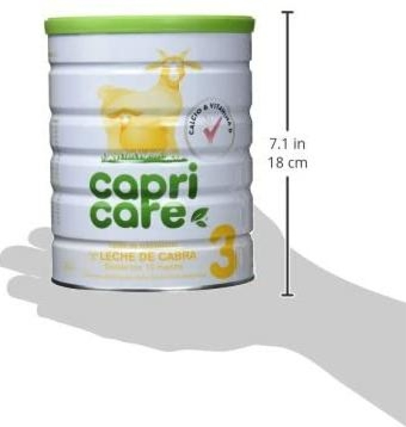 Capricare 3 Leche de Crecimiento Desde 12 Meses - Leche de Cabra (1 Envase 800 g) - Procter&gamble España S.a