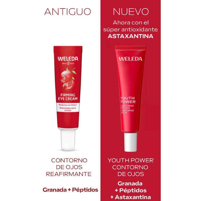 Contorno de Ojos Reafirmante con Granada, 12ml - Weleda