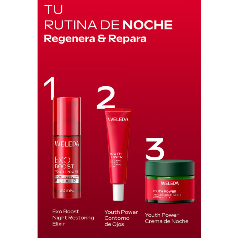 EXO Night Repair Elixir con Granada, 30 ml. - Weleda