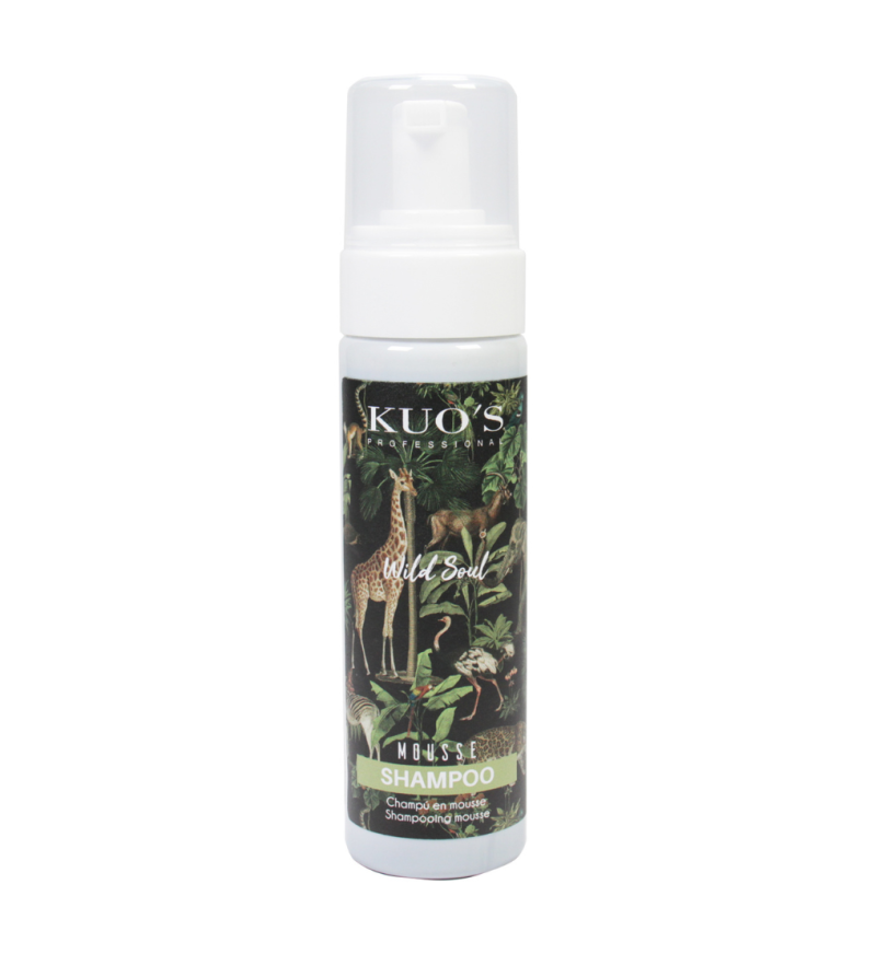 Mousse Shampoo Wild soul, 200 ml. - Kuo's