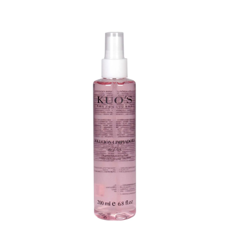 Solución Limpiadora de Pies, 200 ml. - Kuo's