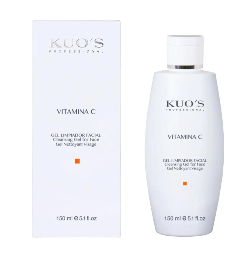 Gel Limpiador Facial Vitamina C, 150 ml. - Kuo's
