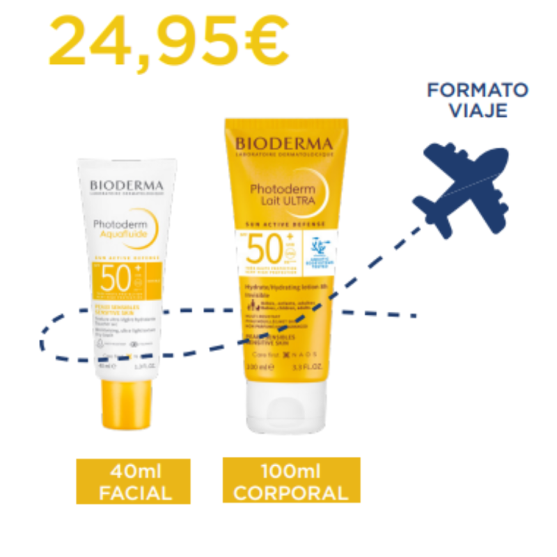  Pack Summer, Dúo Fotoprotección SPF50+. - Bioderma