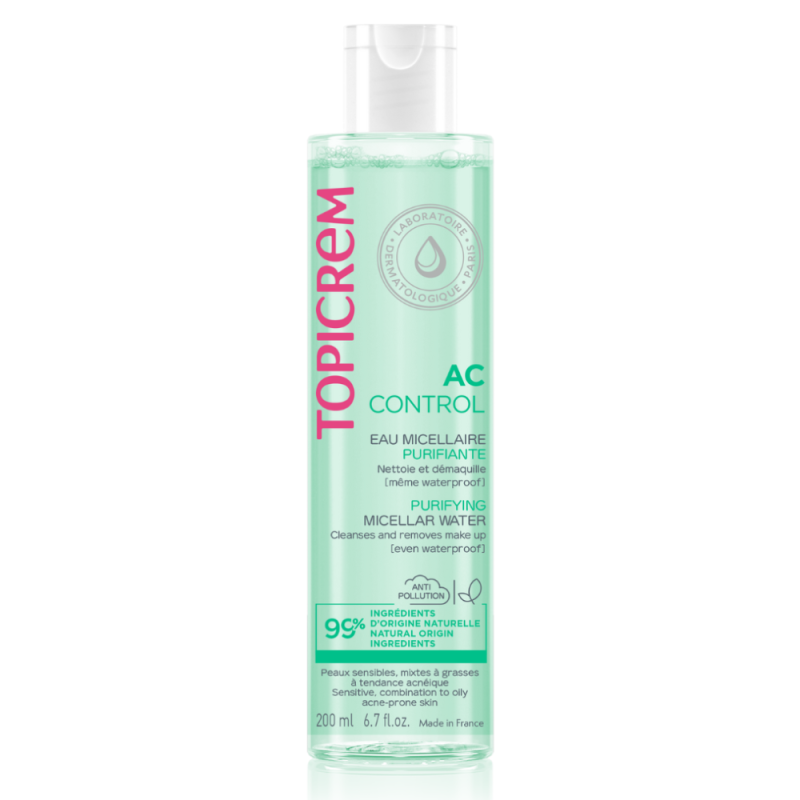 AC Control Agua Micelar Purificante, 400 ml. - Topicrem