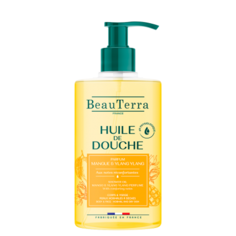 Aceite de Ducha Tropical Mango & Ylang-Ylang, 750 ml. - Beauterra