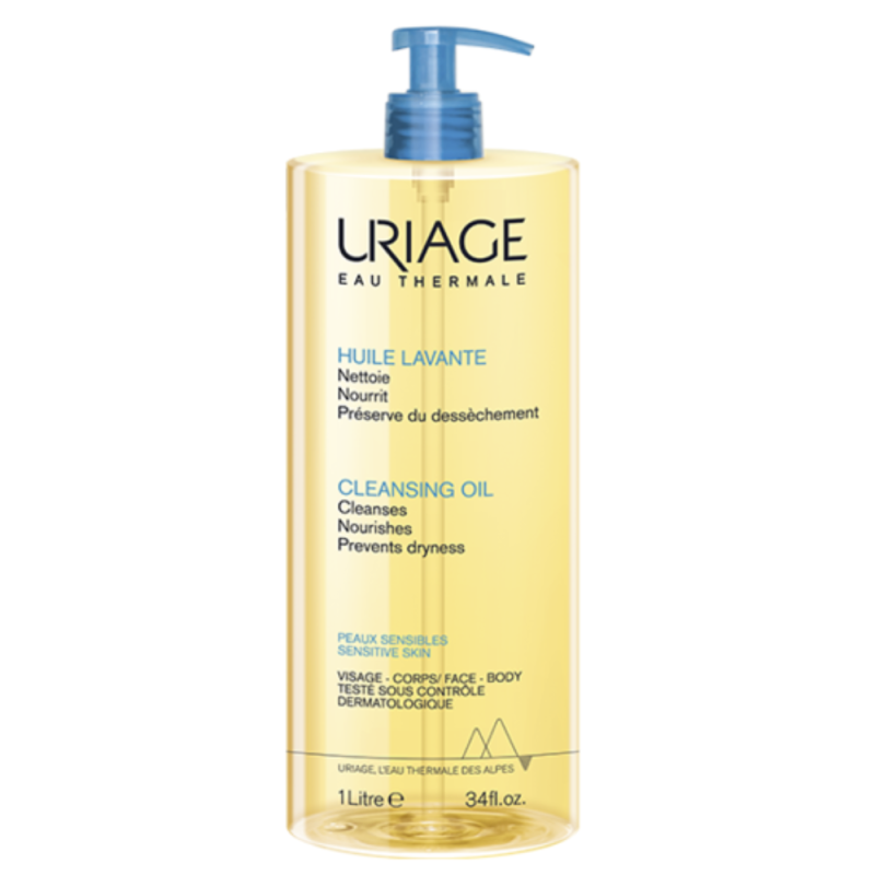 Aceite Limpiador, 1 L. - Uriage