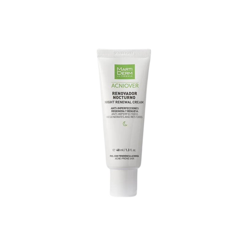 Acniover Renovador Nocturno, 40 ml. - Martiderm