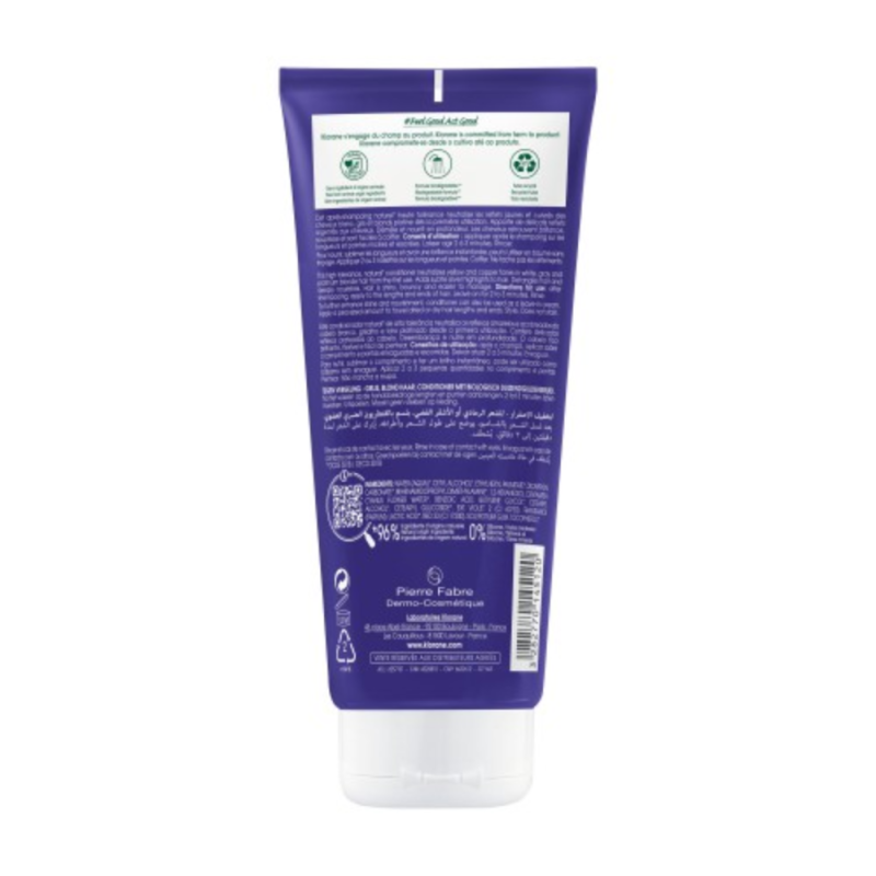 Acondicionador a la Centaurea BIO, 200 ml. - Klorane