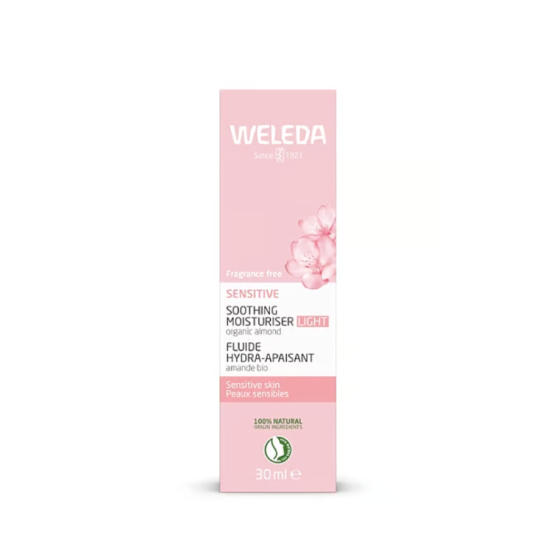Almendra Crema Facial Calmante, 30 ml. - Weleda