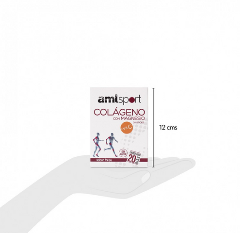 Colageno Con Magnesio + Vit C, 20 Sticks. - Ana Maria Lajusticia