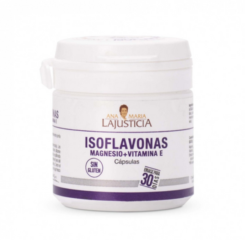 Isoflavonas Magnesio + Vitamina E, 30 Caps. - Ana Maria Lajusticia 