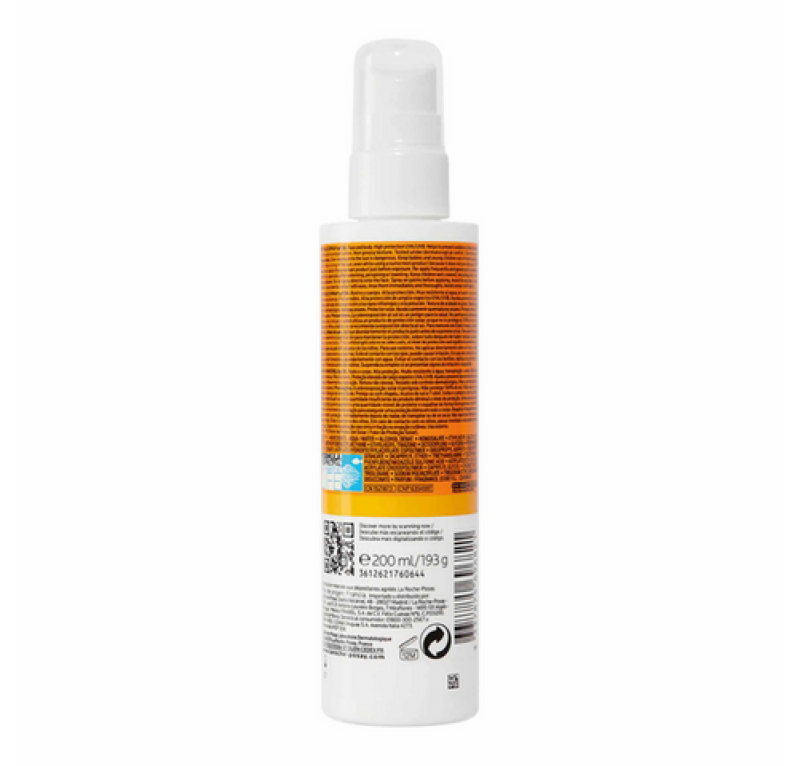 Anthelios Spray Invisible SPF50+, 200 ml . - La Roche Posay