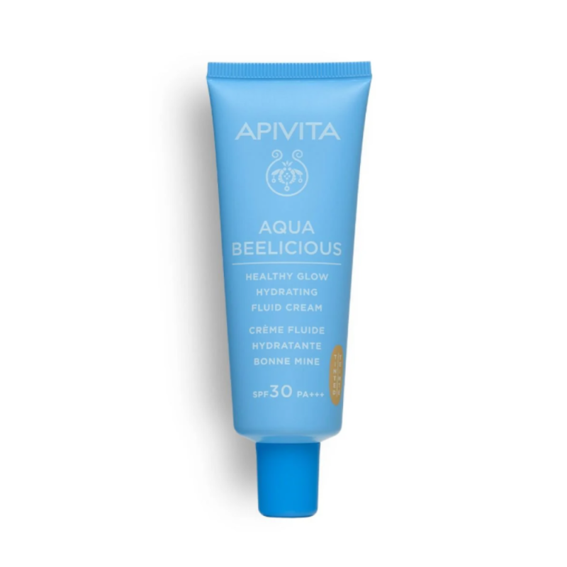 Aqua Beelicious Crema Fluida Iluminadora Hidratante SPF30 Color, 40 ml. - Apivita