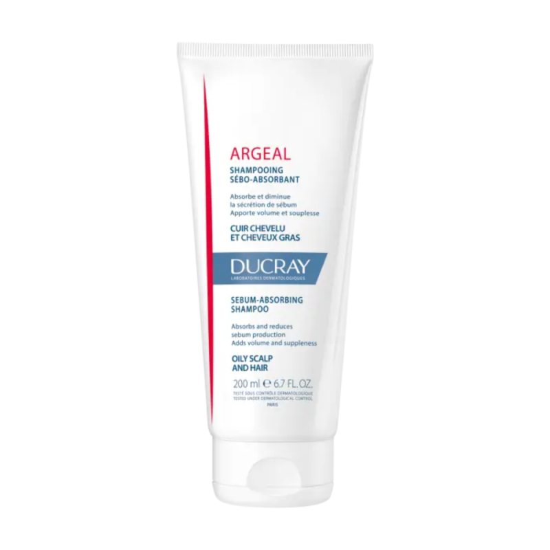 Sabal Argeal Champú Tratante Seboabsorbente, 200 ml.- Ducray
