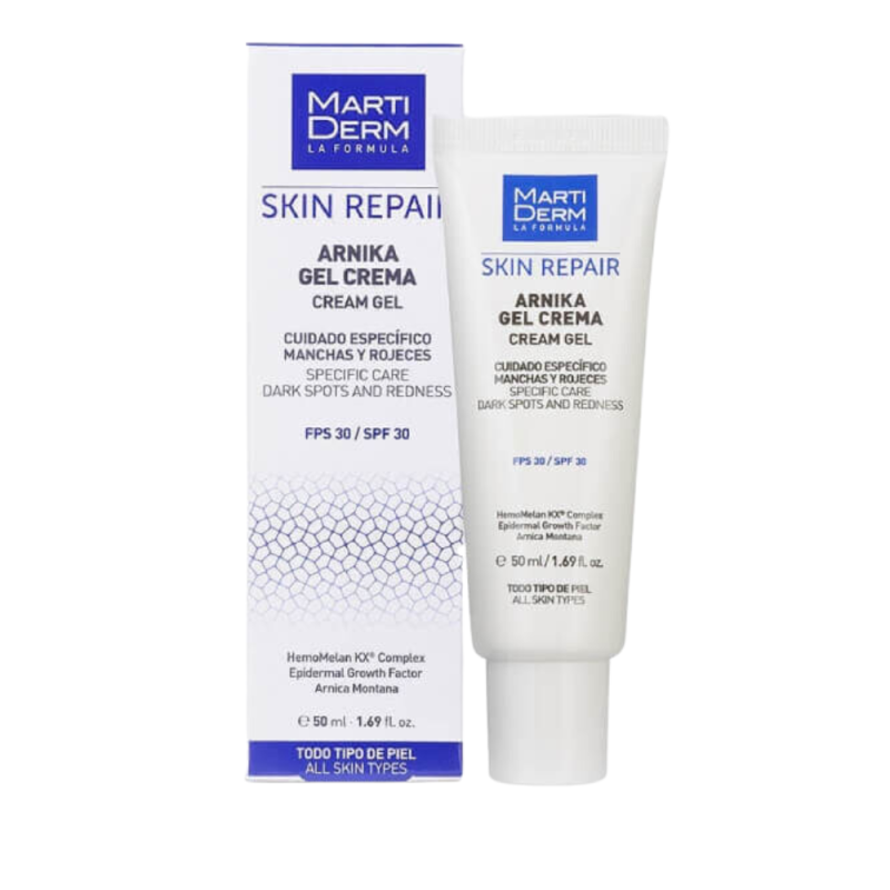 Arnika Gel Crema FPS 30, 50 ml. - Martiderm