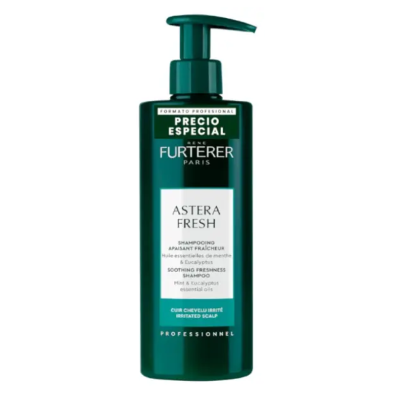 Astera Fresh Champú Calmante Frescor, 500 ml. - René Furterer
