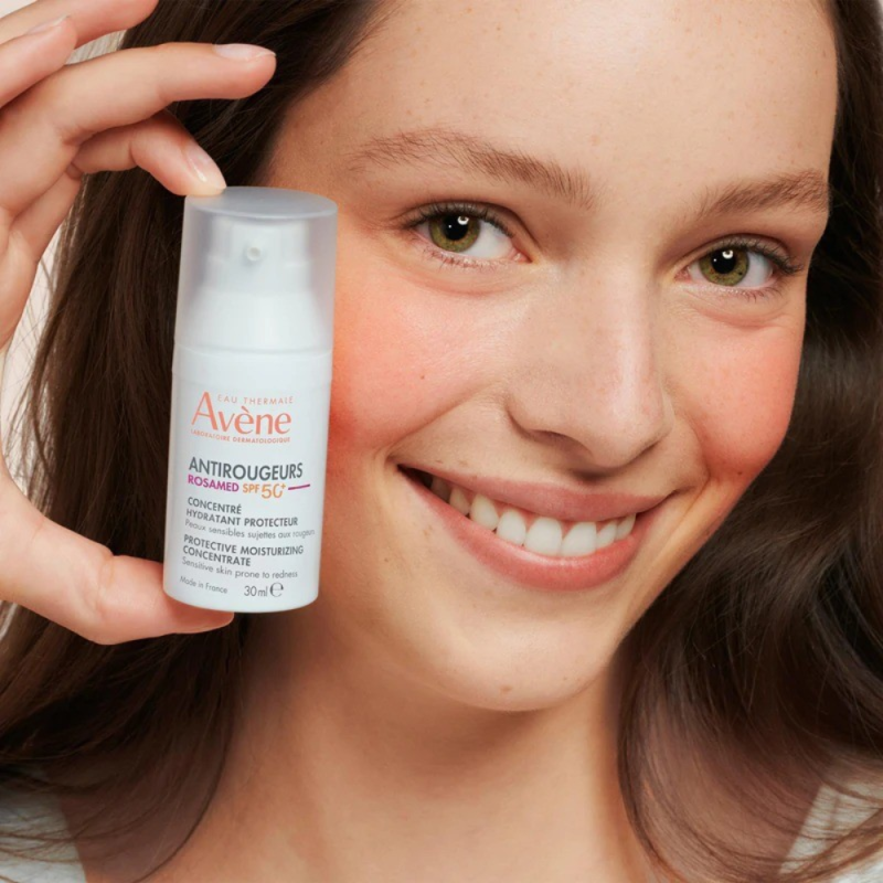 Rosamed Antirougeurs Concentrado Hidratante Protector SPF 50+, 30 ml. - Avène