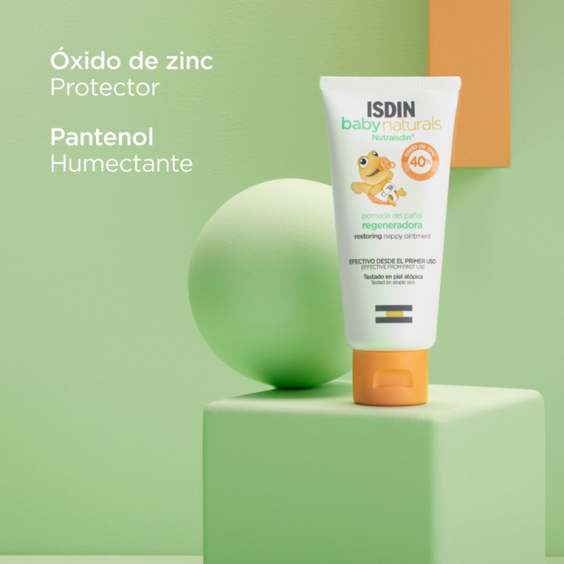 Baby Naturals Pomada del Pañal Regeneradora, 50 ml. - Isdin