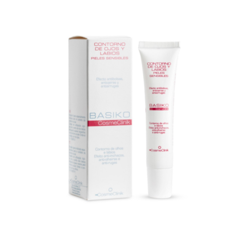 Basiko Contorno de Ojos y Labios, 15 ml. - Cosmeclinik