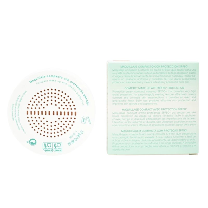 Be Sun Make Up Anti-Aging Doré SPF 50+, 12 g. - Atache 