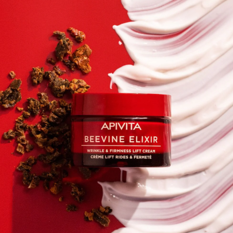 Beevine Elixir Crema Arrugas & Firmeza - Textura Rica, 50 ml. - Apivita
