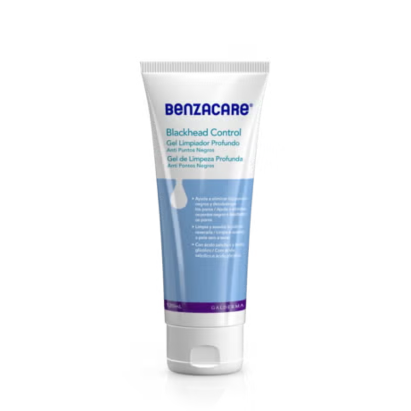 Benzacare Gel Exfoliante Antipuntos Negros, 120 ml. - Galderma