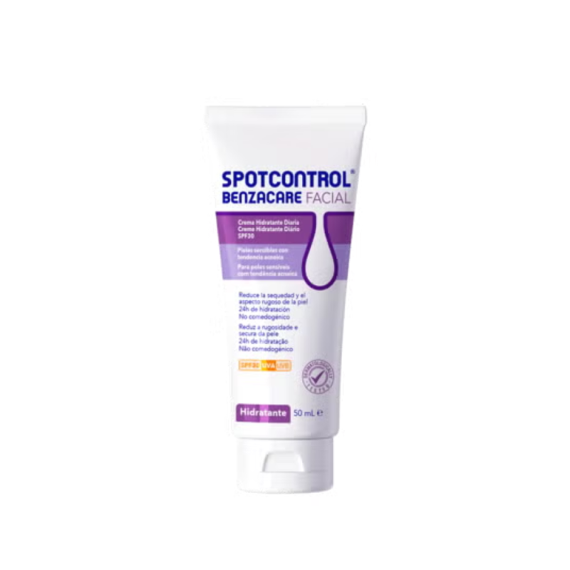 Benzacare Spotcontrol Crema Hidratante Diaria SPF 30, 50 ml. - Galderma