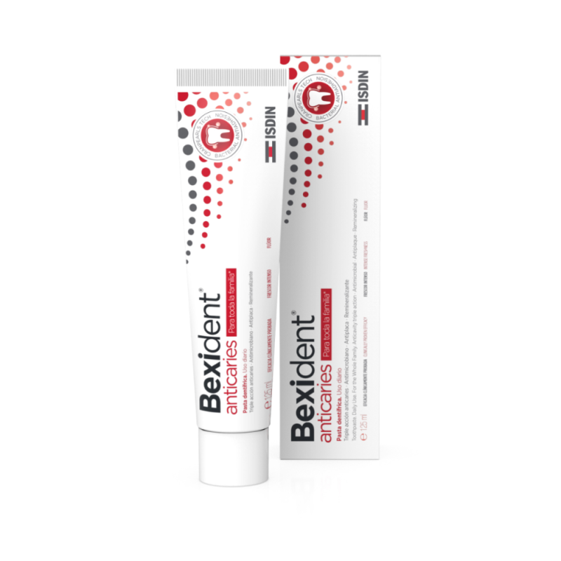Bexident Anticaries Pasta Dentífrica, 125 ml. - Isdin