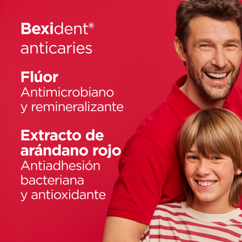 Pack Ahorro Bexident Anticaries Pasta Dentífrica, 125 ml + 125 ml. - Isdin