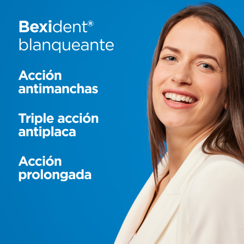 Pack Ahorro Bexident Blanqueante Pasta Dentífrica, 125 ml + 125 ml. - Isdin 