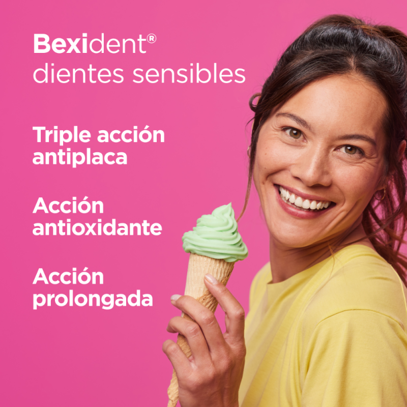 Pack Ahorro Bexident Dientes Sensibles Colutorio, 500 ml + 500 ml. - Isdin