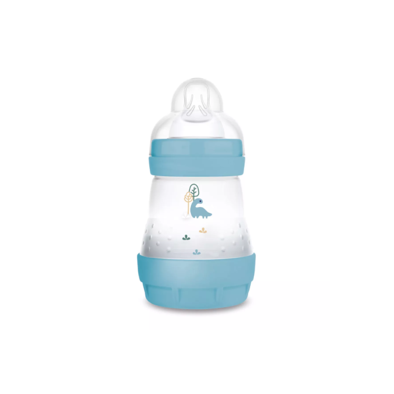 Biberón Easy Start Anti-Colic Matt, Azul, 1 ud, 160 ml. - MAM