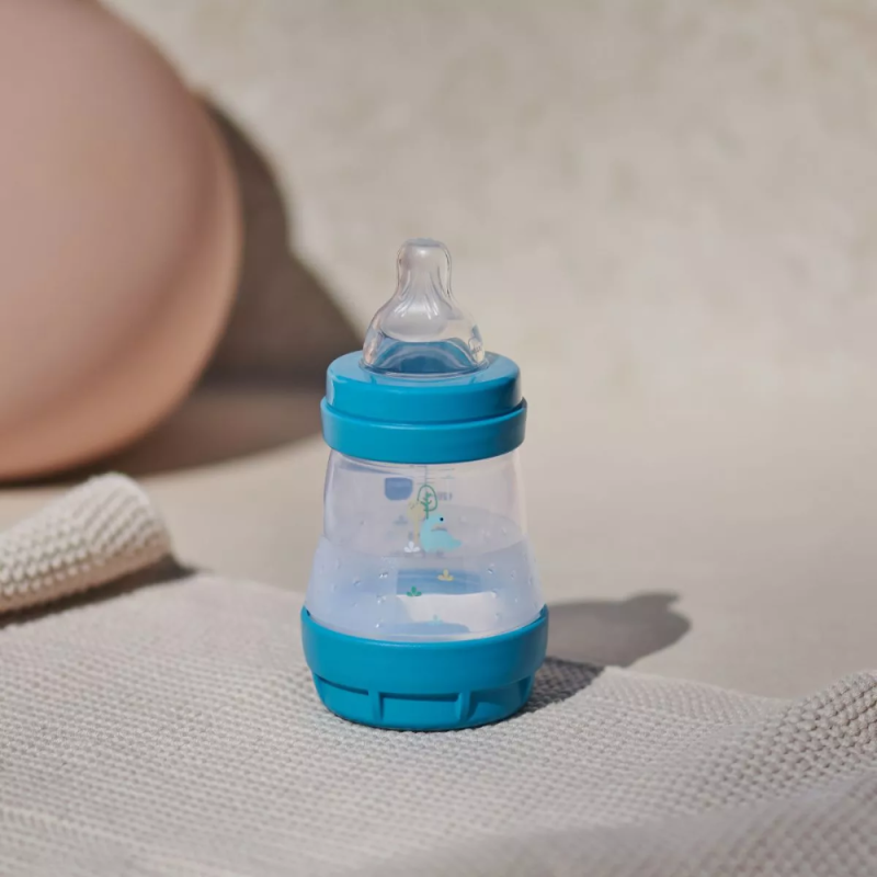 Biberón Easy Start Anti-Colic Matt, Azul, 1 ud, 160 ml. - MAM