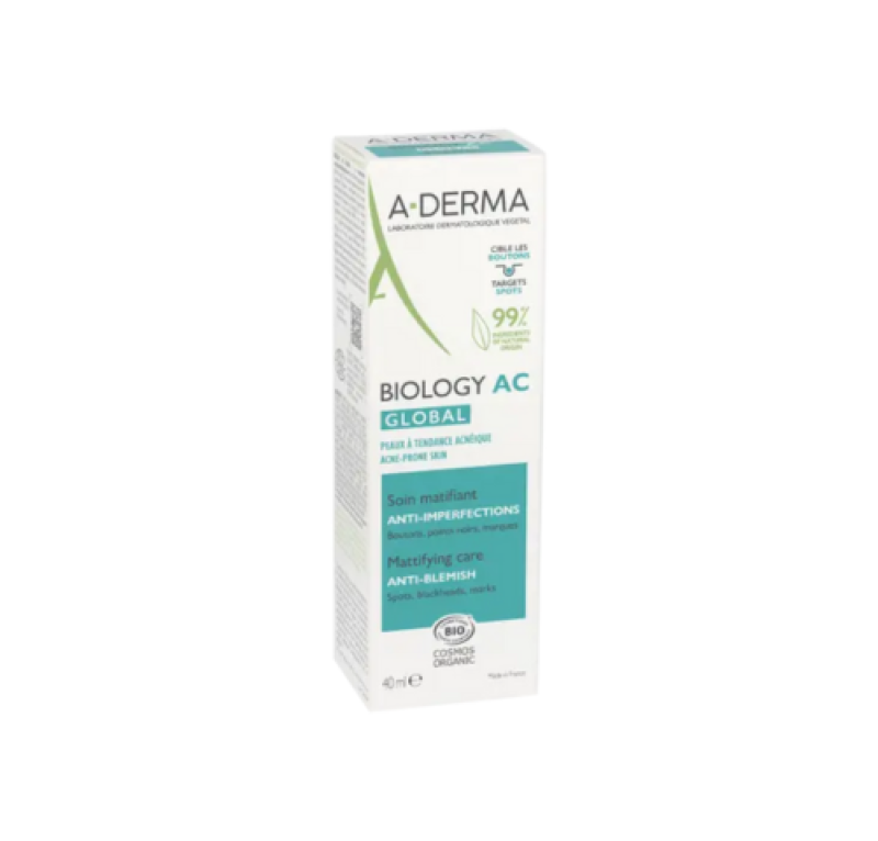 Biology Ac Global Cuidado Anti-imperfecciones, 40 ml. - A-Derma