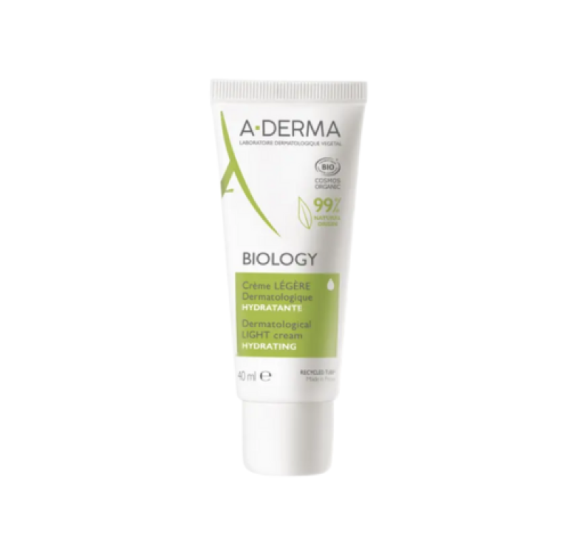 Biology Crema Hidratante Ligera, 40 ml.- Aderma