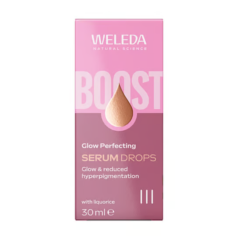 Boost Glow Perfecting Serum Drops, 30 ml. - Weleda