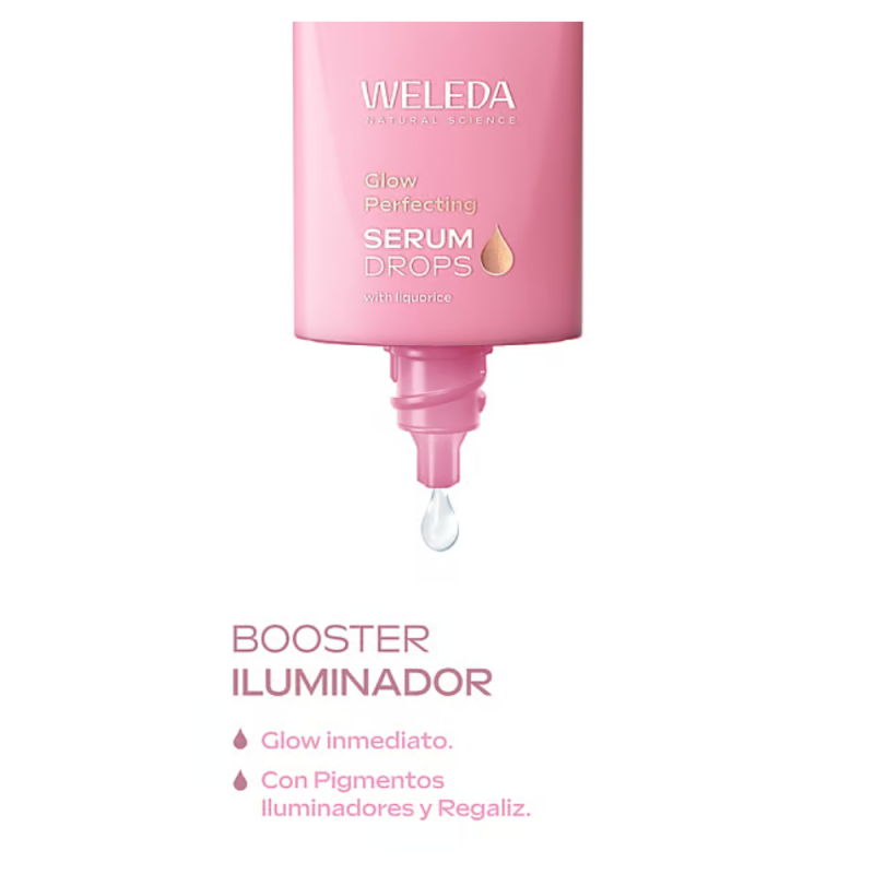 Boost Glow Perfecting Serum Drops, 30 ml. - Weleda
