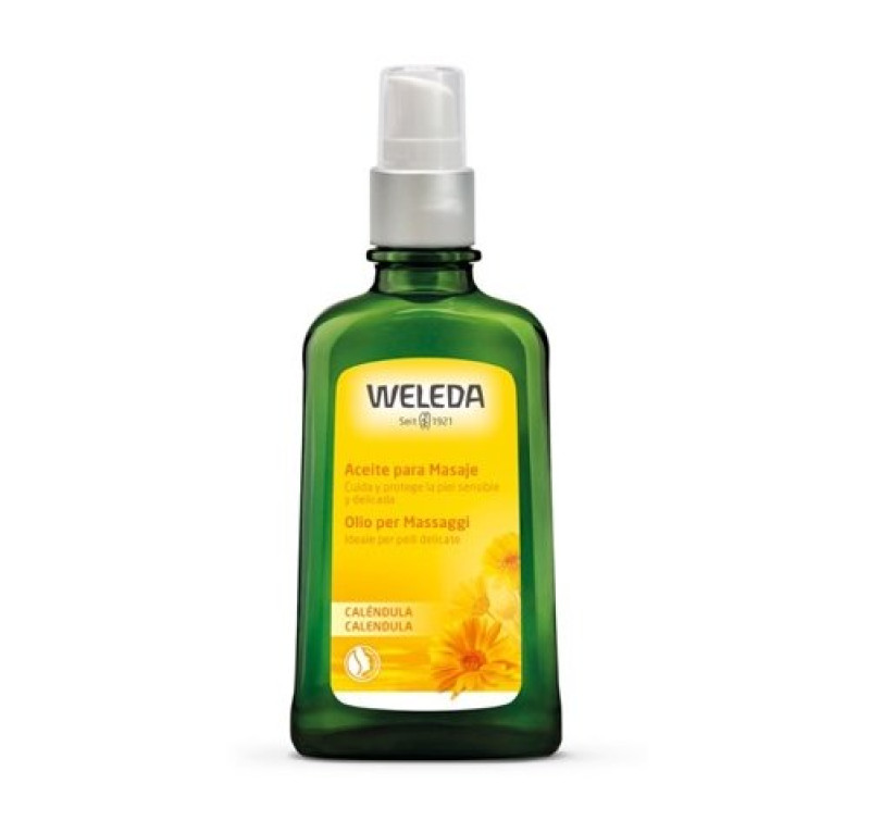 Aceite Corporal para Masaje con Caléndula, 100 ml. - Weleda