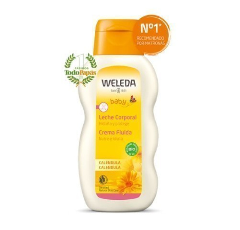 Caléndula Leche Corporal Infantil, 200 ml. - Weleda