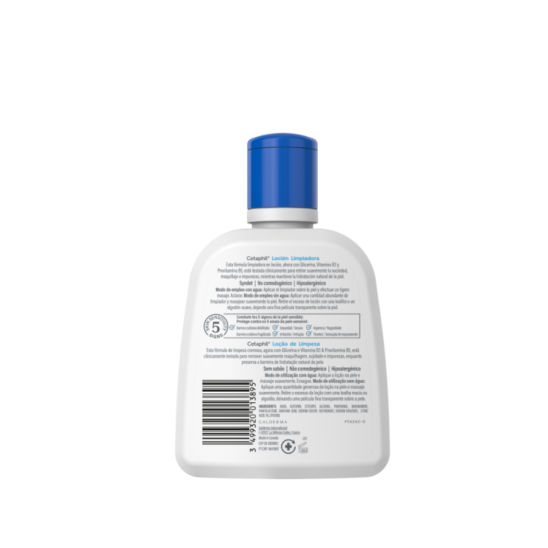 Cetaphil Loción Limpiadora, 237 ml. - Galderma