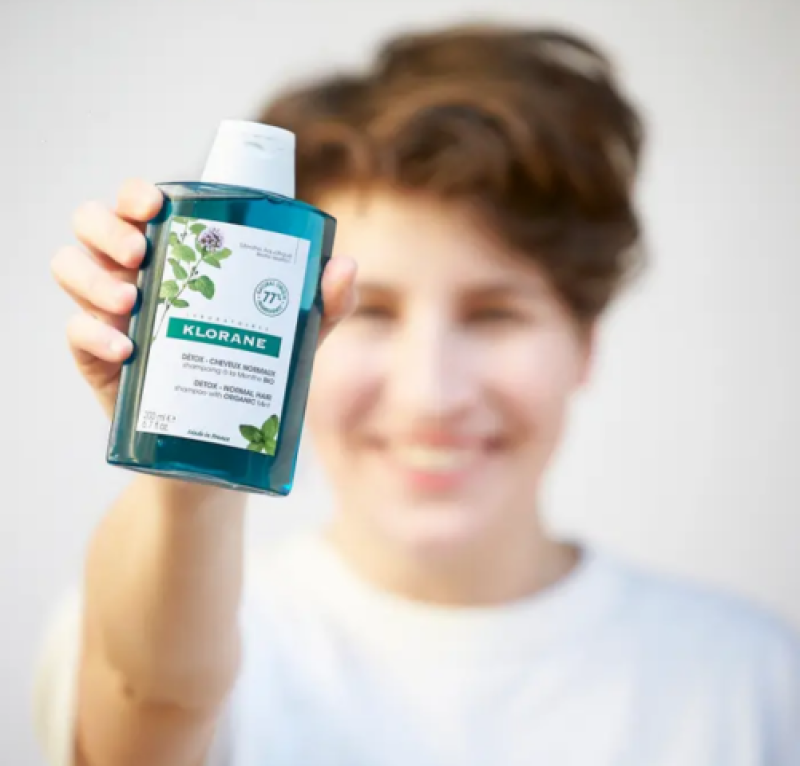 Champú a la Menta BIO, 400 ml. - Klorane