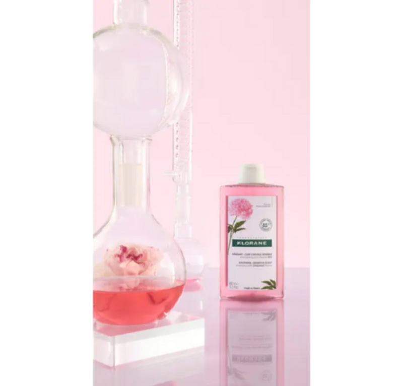 Champú a la Peonia BIO, 200 ml. - Klorane
