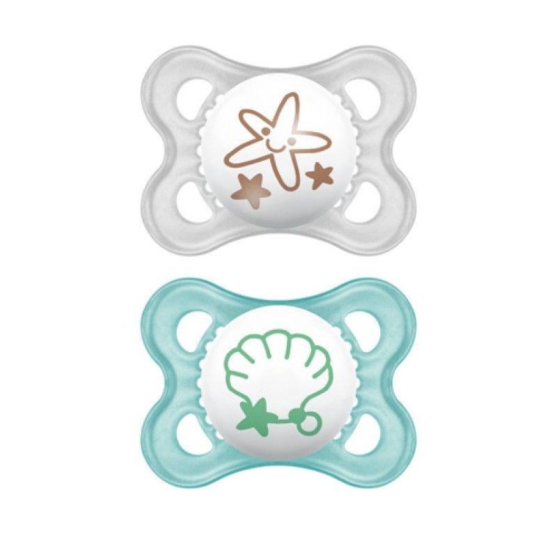 Chupete Original Neutro, 0-6 Meses, 2 uds. - MAM