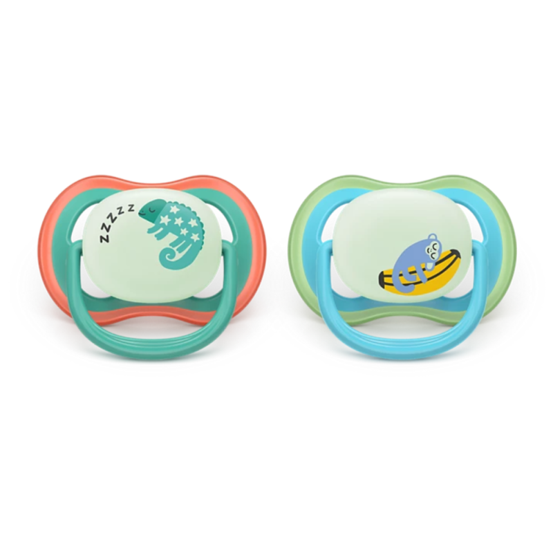 Chupete Ultra Air Nighttime, Niño 6-18 Meses. - Philips Avent