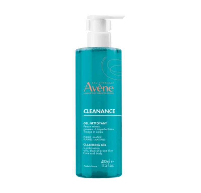 PACK DUPLO Cleanance Gel Limpiador, 400 + 400 ml. - Avene 