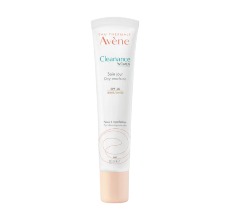 Cleanance Women Cuidado de Día con Color SPF 30, 40 ml. - Avene